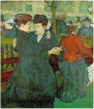 Haga click para ver la imagen ampliada at the moulin rouge two women waltzing - 1892.jpg